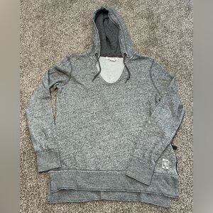 H&M L.O.G.G. Women's Gray Hooded Pullover Sweatshirt Size S